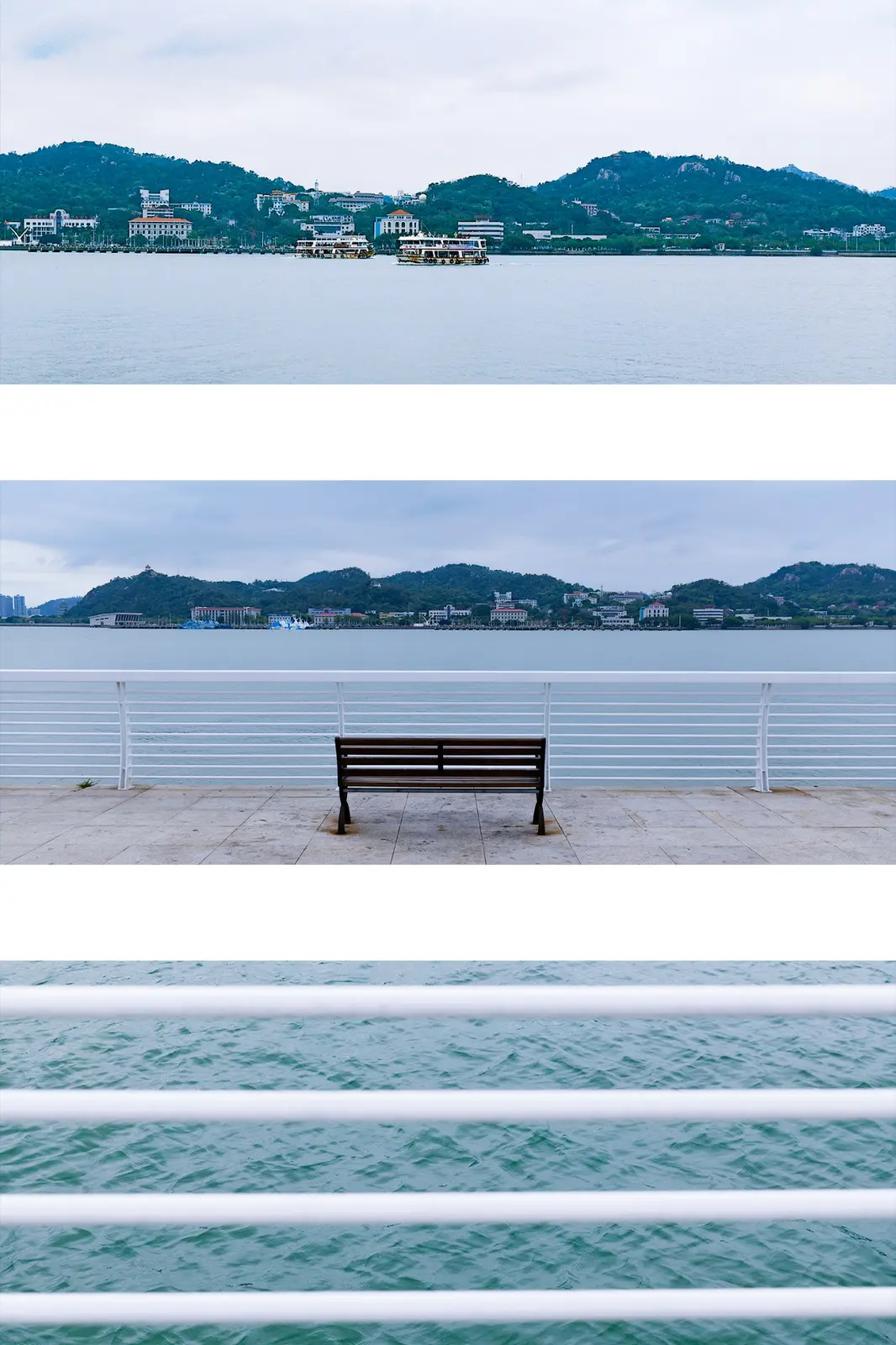 汕头海滨与长椅系列作品